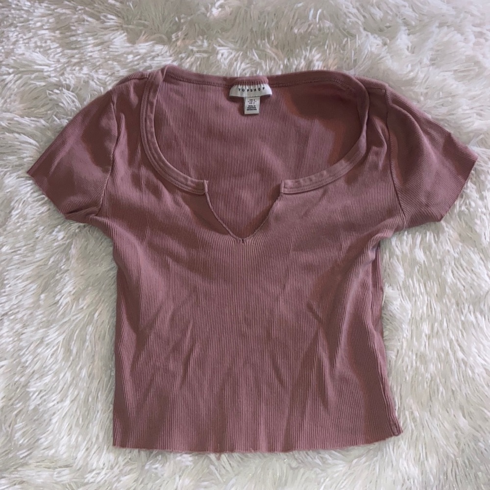 top shop cropped top